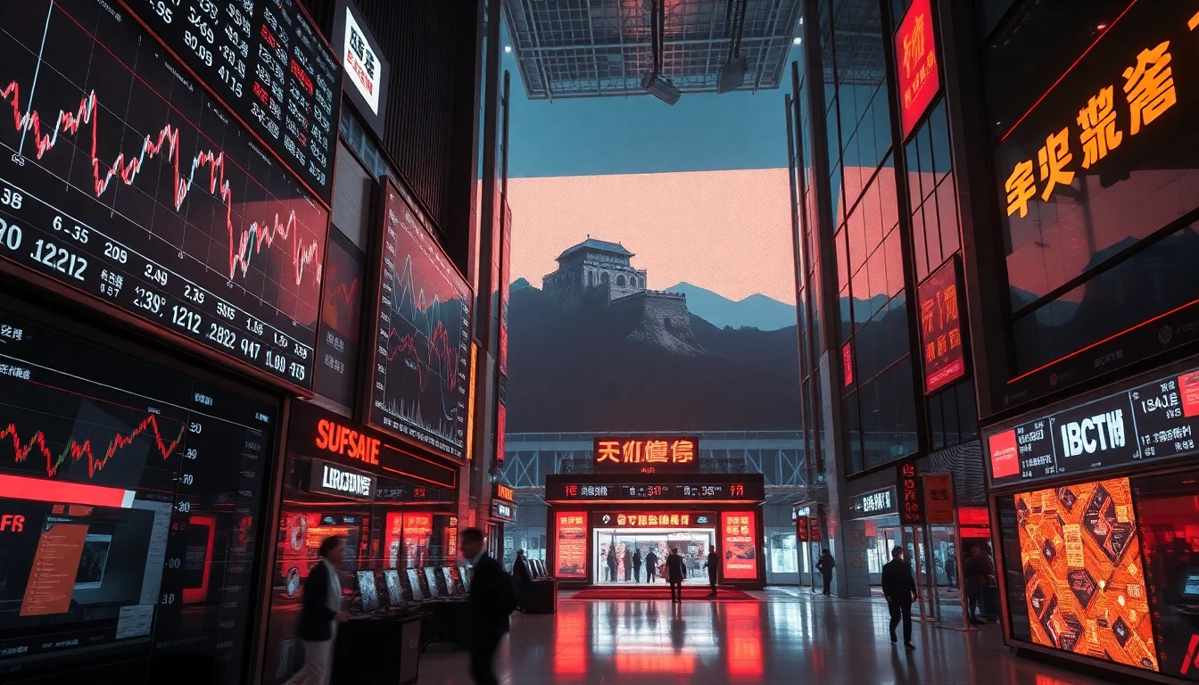 restrizioni azioni AI Cina — grafico di mercato azionario cinese