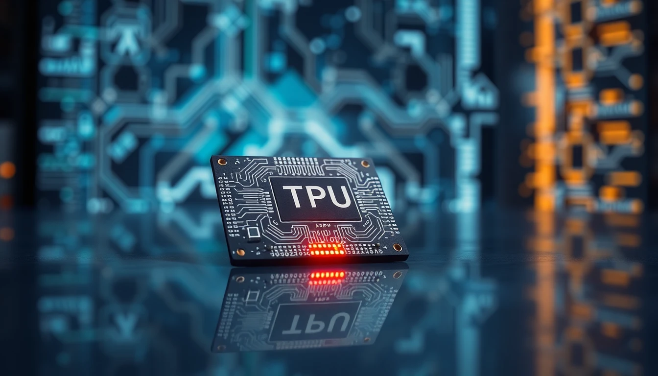 google tpus ai — unità di elaborazione tensoriale di Google in azione
