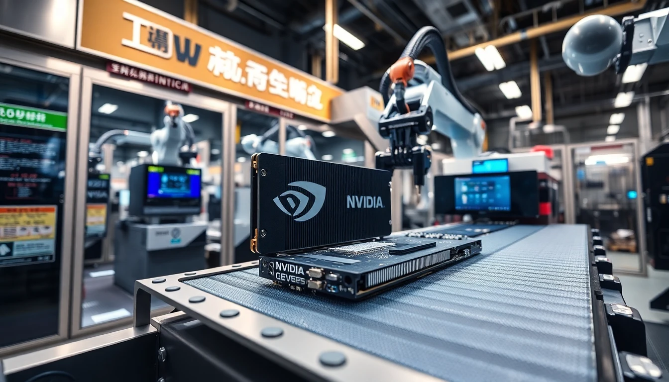 nvidia produzione asia — fabbrica di chip in Asia