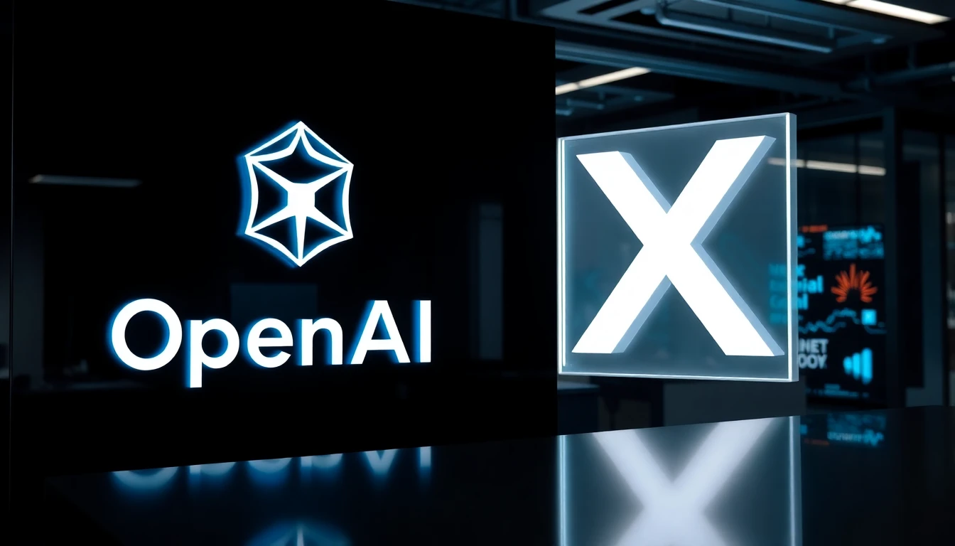 openai rafforza il controllo — logo OpenAI su sfondo tecnologico