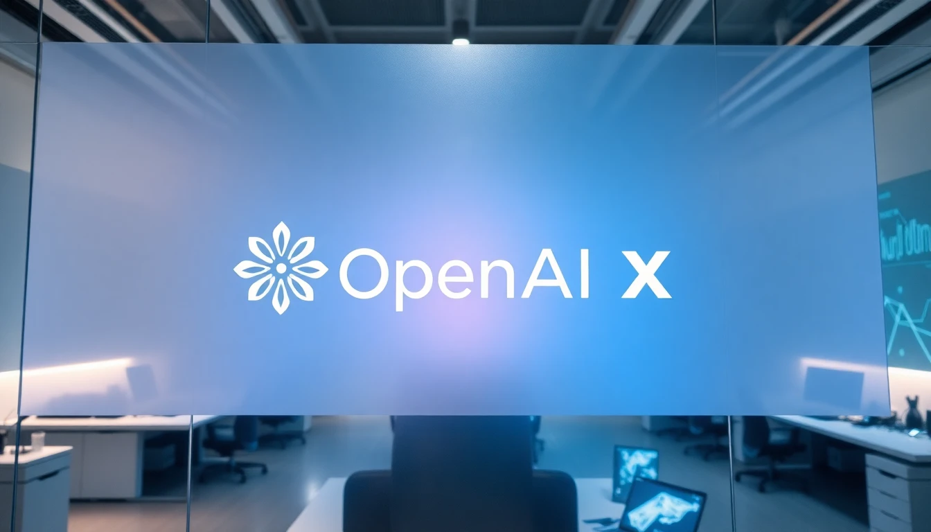 openai ipo ridistribuzione potere — grafico di mercato azionario con logo OpenAI