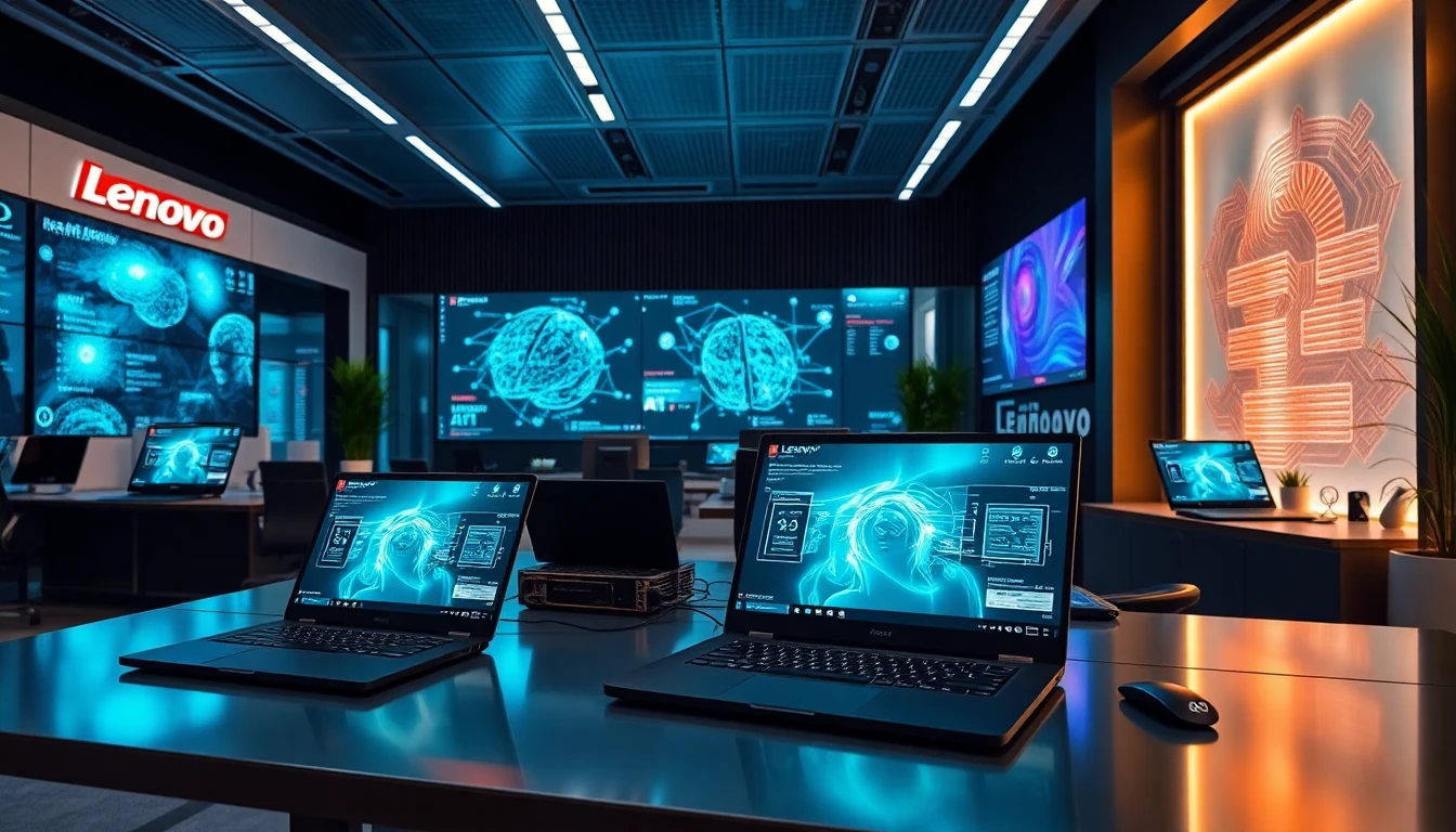 crescita IA Lenovo — grafico azioni Lenovo in aumento