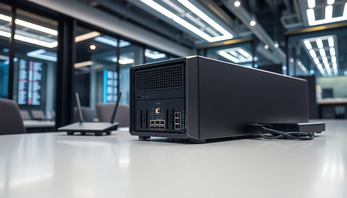 qnap edge server — immagine del QAI-h1290FX di QNAP in uso