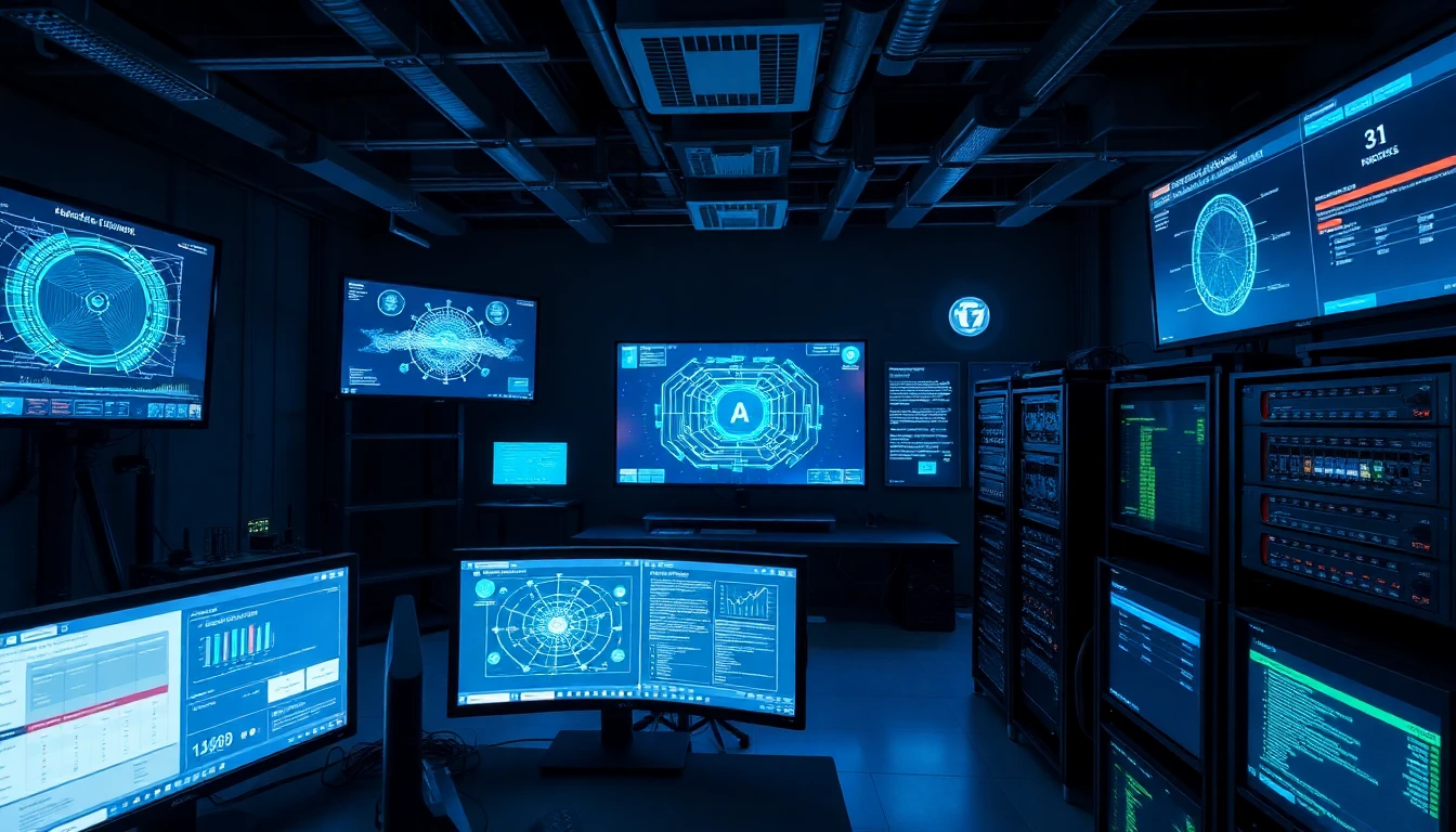 telco ia sicurezza — rappresentazione di un sistema di sicurezza informatica avanzato