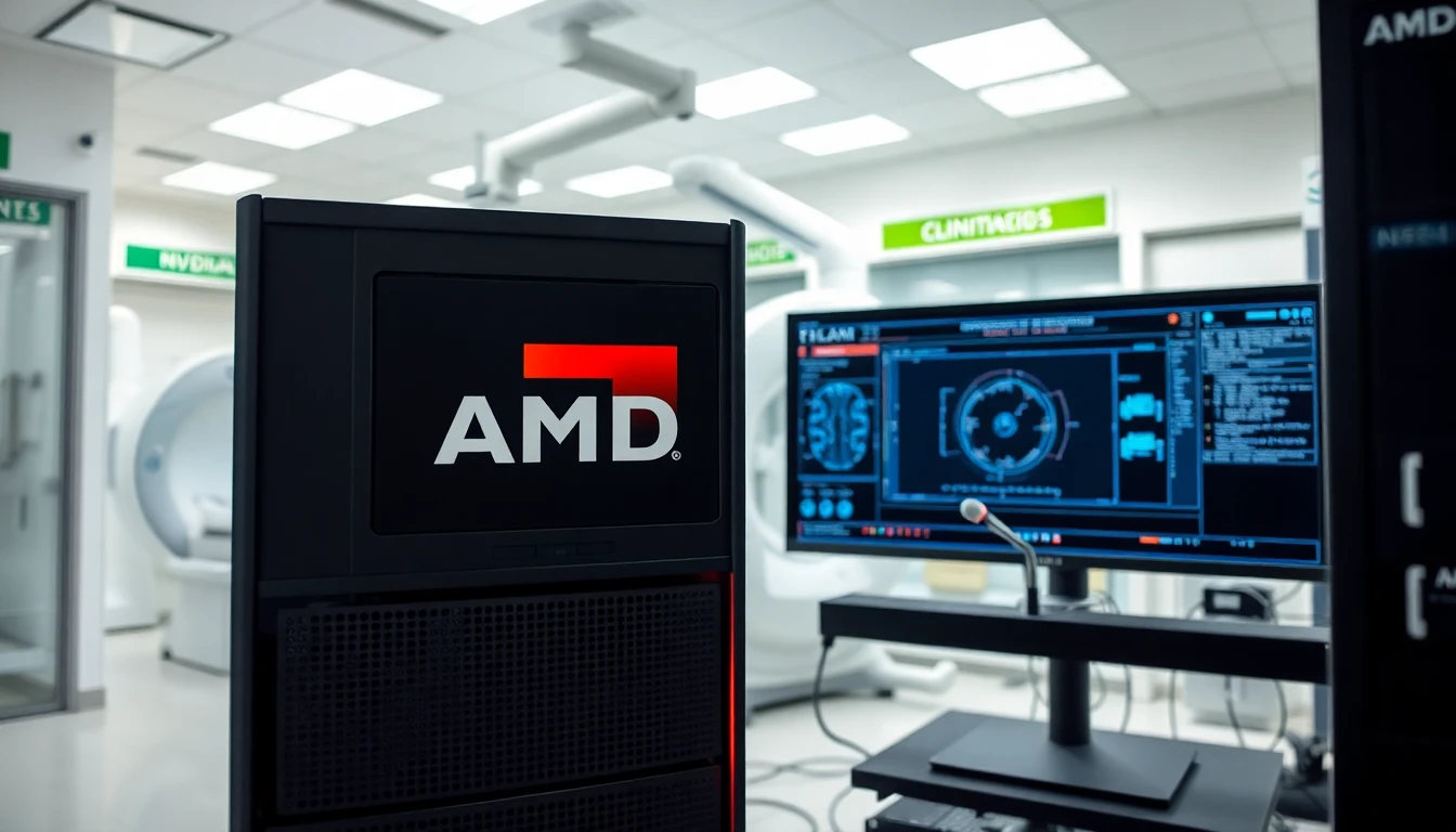 amd nvidia ai clinica — schermata di MedQA ottimizzato con ROCm